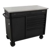 Sealey AP4206BE Superline PRO Mobile Tool Cabinet with Power Tool Charging Drawer 1120mm image
