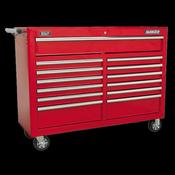 Sealey AP5213T Rollcab 13 Drawer with Ball Bearing Slides - Red image