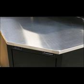Sealey APMS19 Stainless Steel Corner Worktop 930mm image