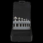 Sealey CSSET6V Countersink Bit Set 6pc - 3 x V Flutes image