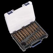 Sealey DBS170CB HSS Cobalt Fully Ground Drill Bit Assortment 170pc Ø1-10mm image