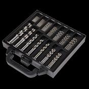 Sealey DBS99FG Drill Bit Set Fully Ground 99pc image