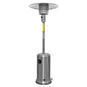 Dellonda 13kW Stainless Steel Commercial Gas Outdoor Garden Patio Heater, Wheels image