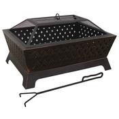 Dellonda 35 Rectangular Outdoor Fire Pit image