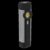 Sealey LED220UV Rechargeable Aluminium Pocket Light with UV 3W COB &amp; 1 SMD LED image