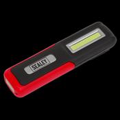 Sealey LED317 LED Twist Rechargeable Inspection Light 3W COB &amp; 3W SMD LED image