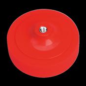 Sealey PTC/CH/M14-R 150 x 50mm Buffing &amp; Polishing Foam Head M14 x 2mm - Red/Ultra-Soft image