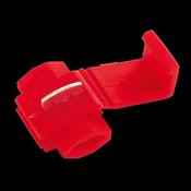 Sealey QSPR Quick Splice Connector Red Pack of 100 image