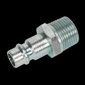 Sealey AC83 Screwed Adaptor Male 3/8"BSPT Pack of 2 image