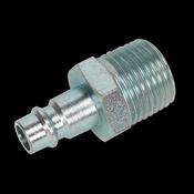 Sealey AC84 Screwed Adaptor Male 1/2"BSPT Pack of 2 image