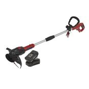 Sealey CS20VCOMBO4 Strimmer Cordless 20V with 4Ah Battery &amp; Charger image