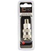 SIP 04134 Export Universal Male Coupler- 1/4" BSPT End Fitting image
