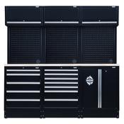 BUNKER 04415 Modular Storage Combo with Stainless Steel Worktop (14 Piece)