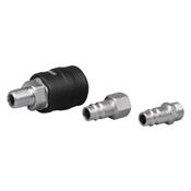 Sealey ACH60 Air Tool Coupling Kit 1/4"BSP High Flow image