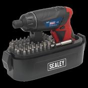 Sealey CP36S Cordless Screwdriver Set 53pc 3.6V Lithium-ion image