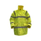 Sealey 806XXL Hi-Vis Yellow Motorway Jacket with Quilted Lining - XX-Large image