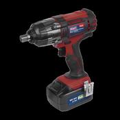 Sealey CP400LI Cordless Impact Wrench 18V 3Ah Lithium-ion 1/2"Sq Drive image
