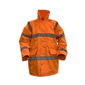 Sealey 806XXLO Hi-Vis Orange Motorway Jacket with Quilted Lining - XX-Large image