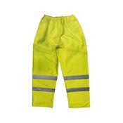 Sealey 807M Hi-Vis Yellow Waterproof Trousers - Medium image