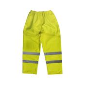 Sealey 807XXL Hi-Vis Yellow Waterproof Trousers - XX-Large image