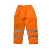Sealey 807XXLO Hi-Vis Orange Waterproof Trousers - XX-Large image