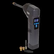 Sealey CTI120 Compact Rechargeable Tyre Inflator &amp; Power Bank with Work Light image