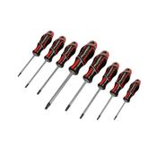Sealey AK4323 Screwdriver Set 8pc Security TRX-Star* GripMAX® - Red image