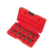 Sealey AK8181 Multi-Spline Screw Extractor Set 10pc image