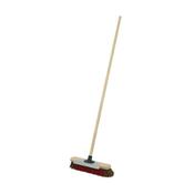 Sealey BM16SC Heavy-Duty Stiff/Hard Bristle Broom with Scraper 16"(405mm) image