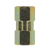 Sealey BC10100F Brake Tube Connector M10 x 1mm Female to Female Pack of 10 image