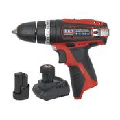 Sealey CP1201KIT Hammer Drill/Driver Kit Ø10mm 12V Lithium-ion - 2 Batteries image