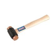 Sealey CFH02 Copper Faced Hammer 1.75lb Hickory Shaft image