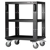 BUNKER 23634 Modular 3 Tier Tool Trolley, 646mm