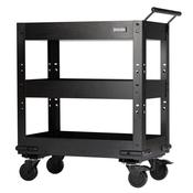 BUNKER 23643 Modular 3 Tier Trolley with Pull Handle, 714mm