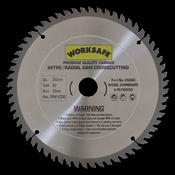 Sealey 25060 TCT Saw Blade Ø250 x 30mm - 60tpu image