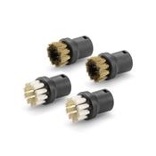 Karcher Round Brush Set With Brass Bristles (Set of 4)