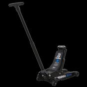 Sealey 3100TB Viking 3tonne Low Entry Trolley Jack with Rocket Lift image