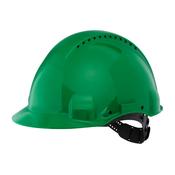 3M G3000 Safety Helmet, Uvicator, Pinlock, Ventilated, Green, G3000CUV-GP image