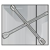 Sealey AK2093 Wheel Brace 4-Way 1/2Sq Drive + 17 image