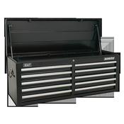 Sealey AP5210TB Topchest 10 Drawer with Ball Bearing Slides - Black image