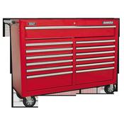 Sealey AP5213T Rollcab 13 Drawer with Ball Bearing Slides - Red image