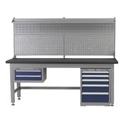 Sealey API1800COMB02 1.8m Complete Industrial Workstation &amp; Cabinet Combo image