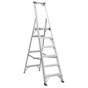Sealey AXL6 Industrial Step Ladder 6-Tread Aluminium - EN 131 image