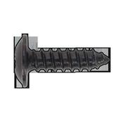 Sealey BST3513 Self Tapping Screw 3.5 x 13mm Flanged Head Black Pozi Pack of 100 image
