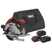 Sealey CP20VCSKIT Circular Saw Kit 20V 150mm - 2 Batteries image