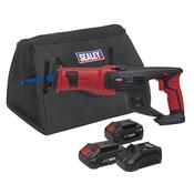 Sealey CP20VRSKIT Cordless Reciprocating Saw Kit 20V - 2 Batteries image