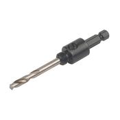 Starrett A1 Hole Saw Drive Arbor with HSS Pilot Drill image