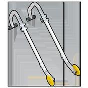 Sealey LAD003 Ladder Roof Hook image