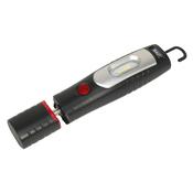 Sealey LED3602 Rechargeable 360 Inspection Light 4W &amp; 3W SMD LED - Black image