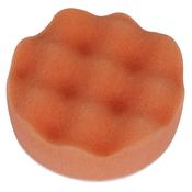 Sealey PTCCHW80O Hook-and-Loop Buffing &amp; Polishing Foam Head 80 x 25mm - Orange/Firm image
